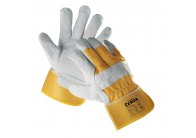 Ochranné rukavice kombinované - EIDER / vel.10 žlutá