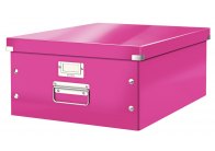 Krabice Leitz Click & Store - L velká / růžová