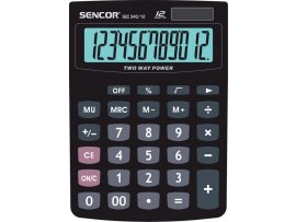 Kalkulačka Sencor SEC 340 - displej 12 míst