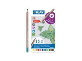 Pastelky v plechové krabičce Milan - 12 barev