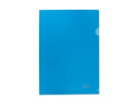 Zakládací obal A4 barevný - tvar L / modrá / 10 ks