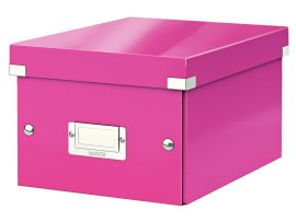 Krabice Click & Store - S malá / růžová
