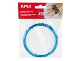 Modelovací drát APLI modrý / šířka 1,5mm / délka 5m
