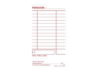 Baloušek Tisk paragon blok - 80 x 150 mm / nečíslovaný / 50 listů / NCR / PT005