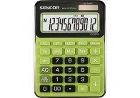 Kalkulačka Sencor SEC 372T - displej 12 míst zelená