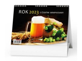 Kalendář stolní - Rok s českými pivovary / BSE10