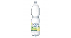 Dobrá voda s příchutí - citrón / jemně perlivá / 1,5 l
