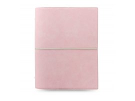 Filofax Domino Soft A5 týdenní pastelová růžová