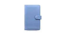 Filofax Saffiano A6 osobní compact týdenní modrá