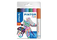 Pilot Pintor 4074 F popisovače Creative akryl sada 6ks Pilot Pintor 4074 F popisovače Creative akryl sada 6ks