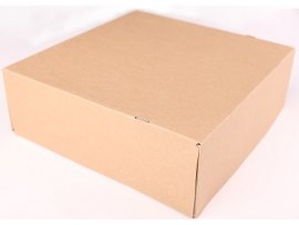 Dortová krabice KRAFT - 22 x 22cm / malá