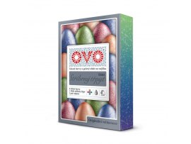 Tekuté barvy na vajíčka OVO - efekt stříbrný třpyt