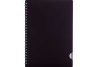Blok BOBO Plastic s boční spirálou - A5 / linka Blok BOBO Plastic s boční spirálou - A5 / linka