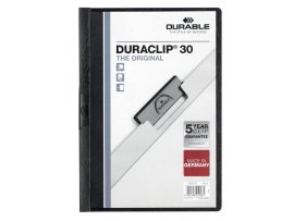 Desky A4 Duraclip - kapacita 30 listů / černá