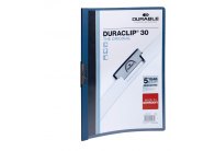 Desky A4 Duraclip - kapacita 30 listů / modrá Desky A4 Duraclip - kapacita 30 listů / modrá