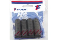Magnety černé Fandy - průměr 10 mm / 50 ks