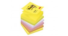 Samolepicí bločky Post-it - Z bločky - mix neonových barev / 6 x 100 lístků