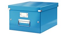 Krabice Click & Store - M střední / modrá