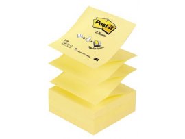 Samolepicí bločky Post-it - Z bločky - žlutá / 100 lístků