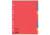Rozdružovač A4 kartonový Esselte -  barevný / 10 listů