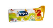 Perfex Deluxe toaletní papír s vůní heřmánku 3-vrstvý 10ks