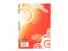 Blok BOBO s boční vazbou - A4 / linka Blok BOBO s boční vazbou - A4 / linka