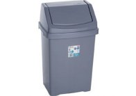 WHAM 11750 koš stříbrný 25 l WHAM 11750 koš stříbrný 25 l