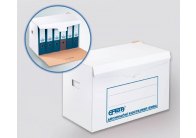 Archivační kontejner Emba - bílá Archivační kontejner Emba - bílá