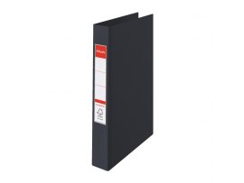 Pořadač Esselte A4 kroužkový celoplastový 4 - kroužek 4,2 cm / černá Pořadač Esselte A4 kroužkový celoplastový 4 - kroužek 4,2 cm / černá