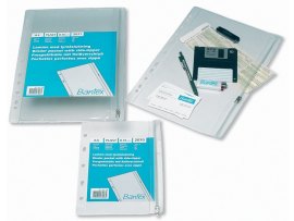 Spisové desky na zip závěsné - A5 / čirá Spisové desky na zip závěsné - A5 / čirá
