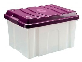 Plastové boxy HOBBY bez koleček - 9 l / 33,5 x 22,5 x 21 cm
