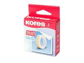 Lepicí pásky Kores oboustranné DUO - 15 mm x 5 m Lepicí pásky Kores oboustranné DUO - 15 mm x 5 m