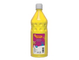 Prstové barvy JOVI v láhvi - 750 ml / žlutá