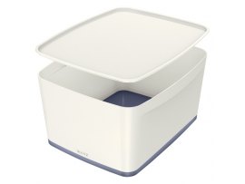 Organizační box MyBox - s víkem L / bílá Organizační box MyBox - s víkem L / bílá