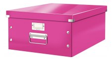 Krabice Leitz Click & Store - L velká / růžová