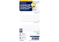 Náhradní vložky do diářů Filofax - kalendář osobní 2021 týden / 2 strany Náhradní vložky do diářů Filofax - kalendář osobní 2021 týden / 2 strany