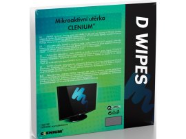 Mikroaktivní suchá utěrka Clenium - 15 x 15 cm / 25 ks Mikroaktivní suchá utěrka Clenium - 15 x 15 cm / 25 ks