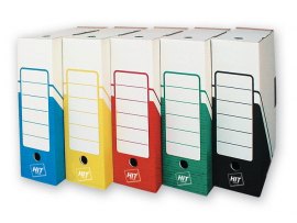 Box archivní A4 - hřbet 10 cm / žlutá Box archivní A4 - hřbet 10 cm / žlutá