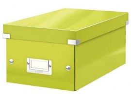 Krabice Leitz Click & Store - na DVD / zelená