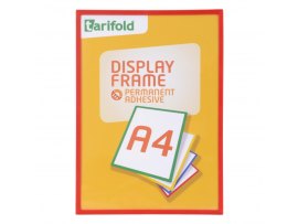 Kapsy magnetické Display Frame - A4 / červená