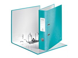 Leitz pořadač A4 pákový 180° WOW 8 cm tyrkysová Leitz pořadač A4 pákový 180° WOW 8 cm tyrkysová