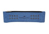 Studentské pouzdro Faber Castell GRIP s gumou - světle modrá Studentské pouzdro Faber Castell GRIP s gumou - světle modrá