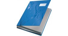 Designová podpisová kniha - modrá