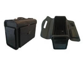 Pilotní kufr Attache - černá / bez koleček Pilotní kufr Attache - černá / bez koleček