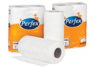 Perfex papírové utěrky v roli Boni extra bílé 2-vrstvé 2ks Perfex papírové utěrky v roli Boni extra bílé 2-vrstvé 2ks