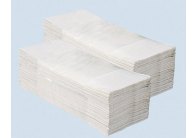 Merida papírové ručníky skládané Z-Z super bílé 1-vrstvé 2000 ks