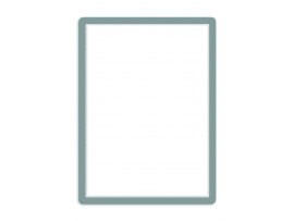 Kapsy samolepicí Magneto - A2 / stříbrná / 1 ks Kapsy samolepicí Magneto - A2 / stříbrná / 1 ks