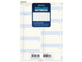 Náhradní listy Filofax Notebook - A5 / kalendář roční