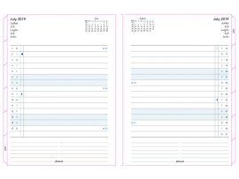 Náhradní listy Filofax Notebook - A5 / kalendář měsíční Náhradní listy Filofax Notebook - A5 / kalendář měsíční