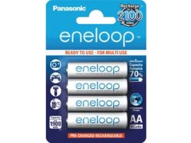 Nabíjecí baterie Eneloop - 4 ks / AA Nabíjecí baterie Eneloop - 4 ks / AA